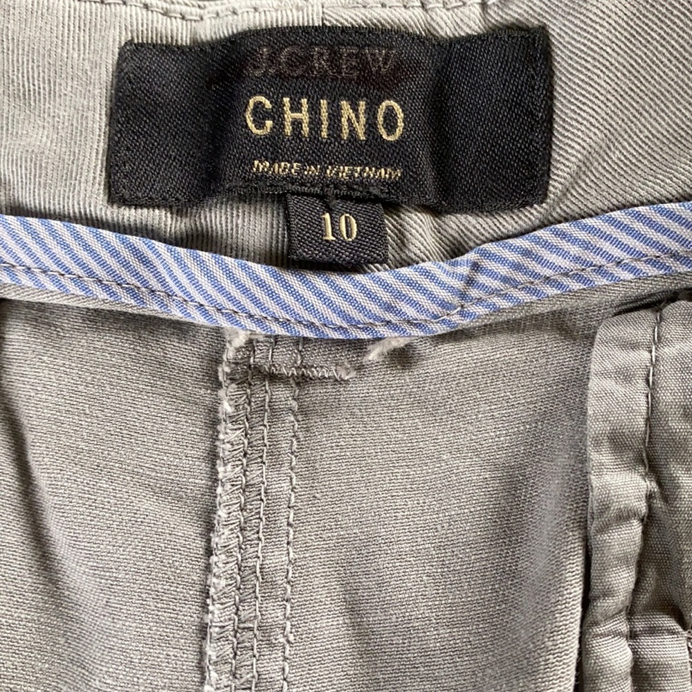 J Crew Women’s Chino Shorts Size 10 - Picture 3 of 6